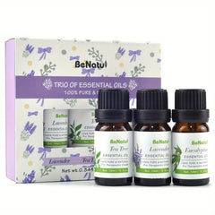 3 Pcs Aromatherapy Essential Oil Set for Diffuser and Soap Making