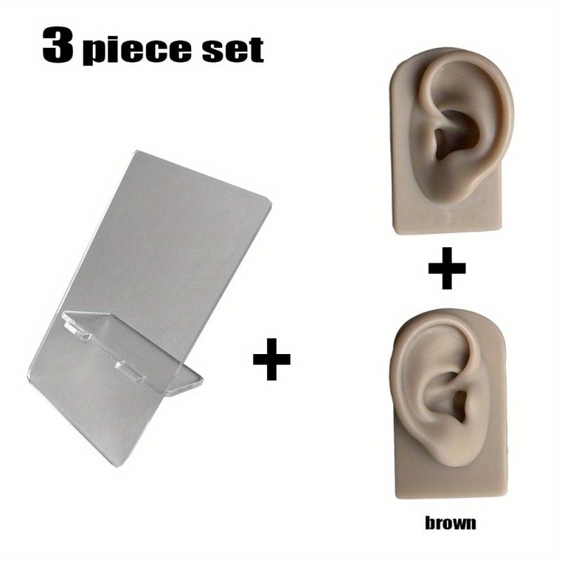 3D Silicone False Ear Model For Piercing Training Set