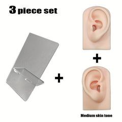3D Silicone False Ear Model For Piercing Training Set