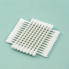 1600pcs Disposable Cotton Swabs For Ears Round Thick Cotton Buds