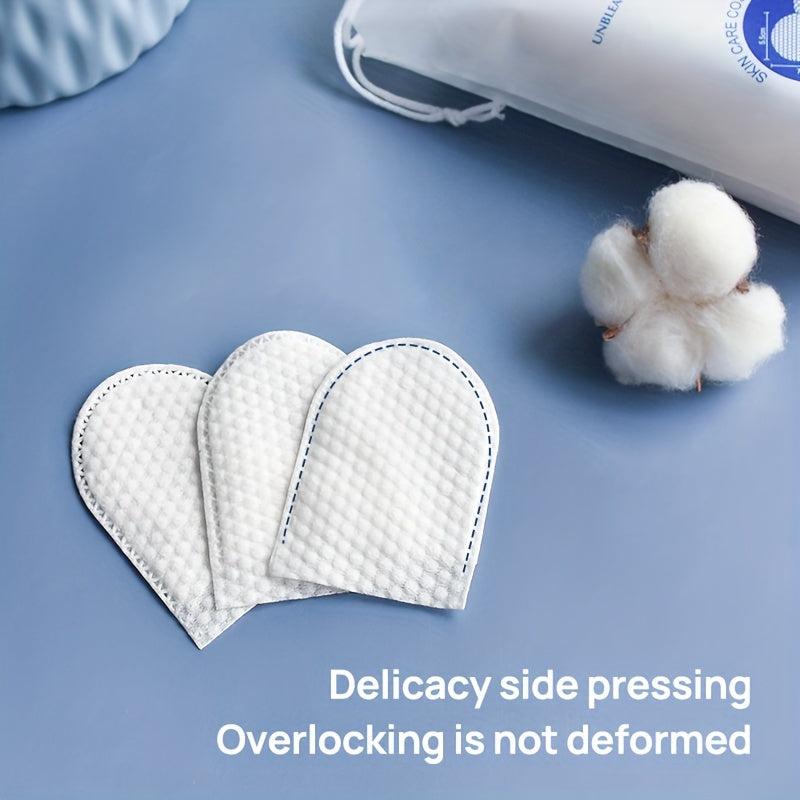 75Pcs Double-Sided Cotton Pads for Makeup Removal