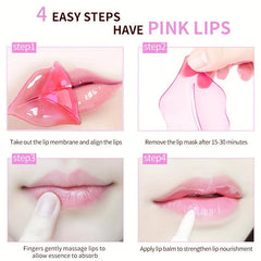 10pcs Collagen Lip Mask for Lip Moisturizing Repair