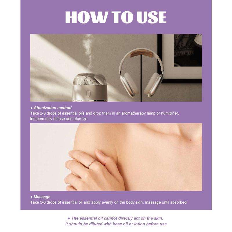 Lavender Essential Oil for Aromatherapy Diffusers and Skin Care