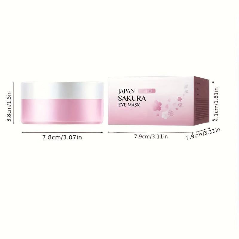 Japanese Sakura Eye Mask 50pcs Reduce Aging Moisturizing & Lifting Eye Patches