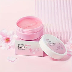 Japanese Sakura Eye Mask 50pcs Reduce Aging Moisturizing & Lifting Eye Patches