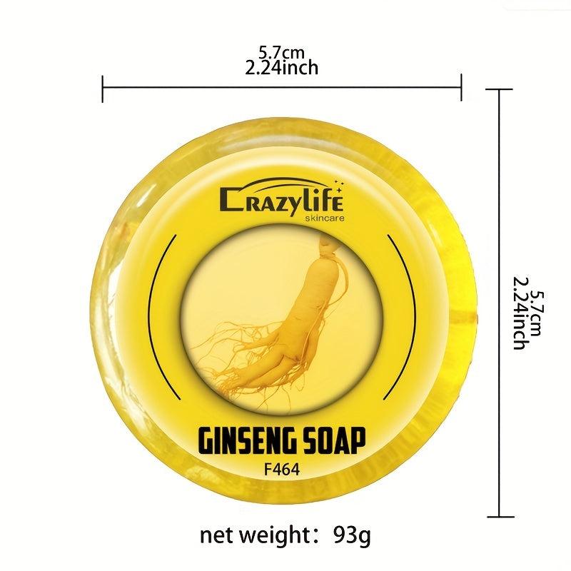 3pcs Ginseng Soap Moisturizing Nourishing Skin Cleansing Soap