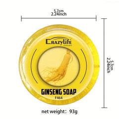 3pcs Ginseng Soap Moisturizing Nourishing Skin Cleansing Soap