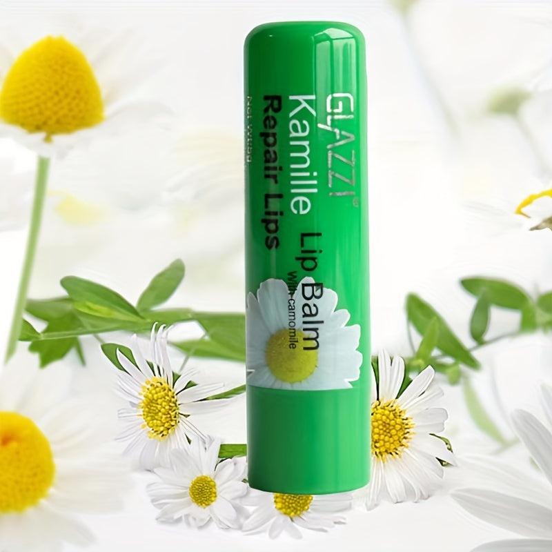 Chamomile Lip Balm Moisturizes and Repairs Dry Lips