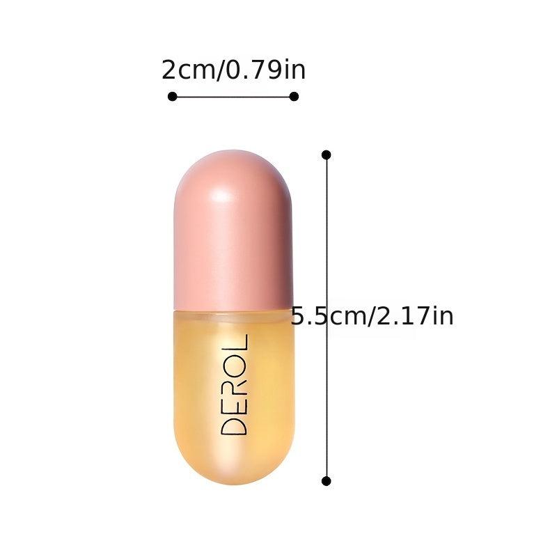 2PCS Night Lip Tint Kit Natural Lip Enhancer Instant Volumising Ginger Gloss