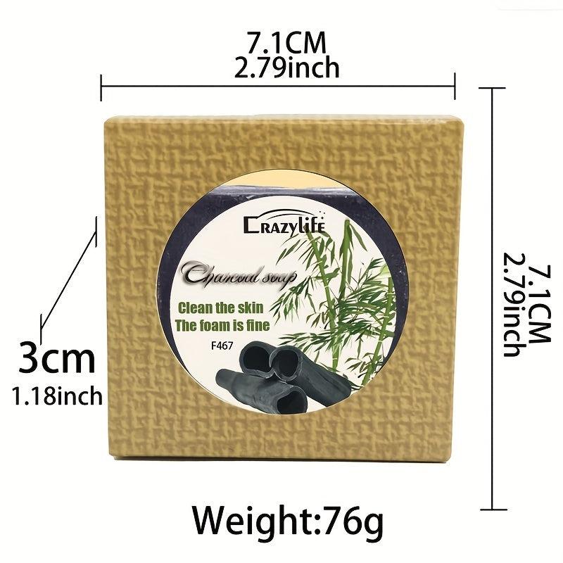 Bamboo Charcoal Soap Deep Cleansing Facial Skin