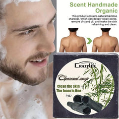 Bamboo Charcoal Soap Deep Cleansing Facial Skin