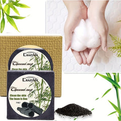 Bamboo Charcoal Soap Deep Cleansing Facial Skin