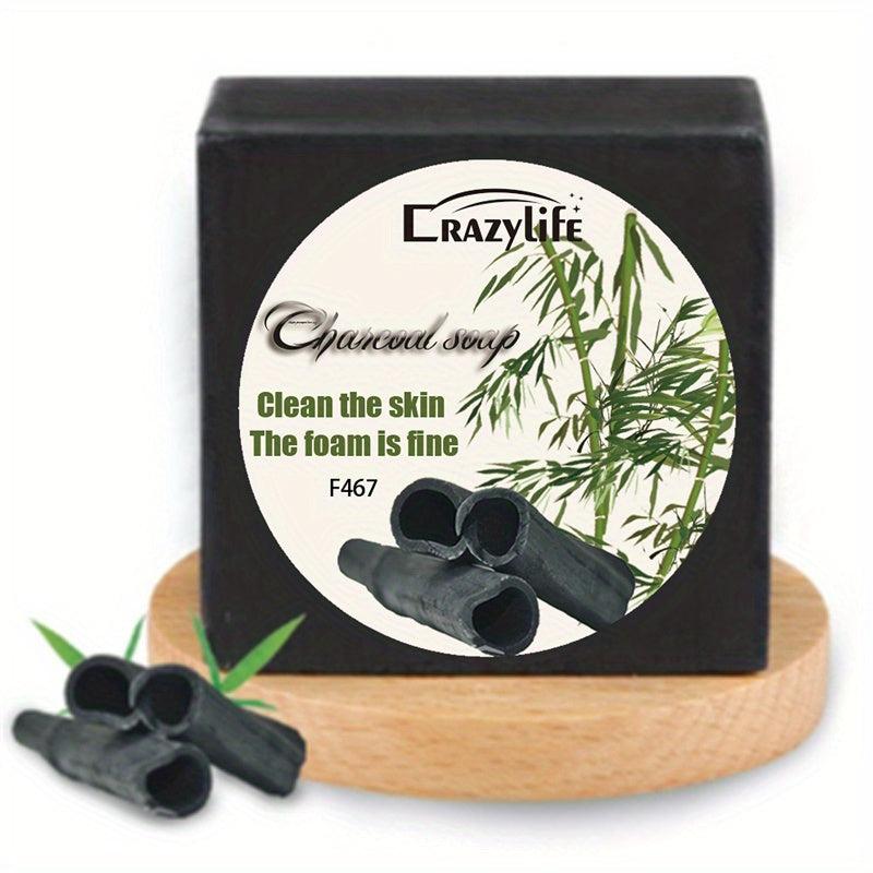 Bamboo Charcoal Soap Deep Cleansing Facial Skin