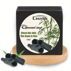 Bamboo Charcoal Soap Deep Cleansing Facial Skin