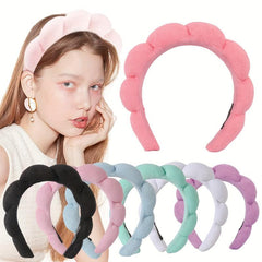High End Makeup Bath Face Wash Sports Yoga Headband And Wristband Set