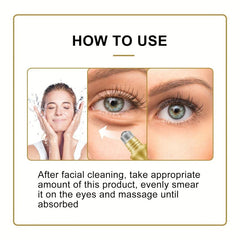 15ml Roll On Firming Eye Serum - Reduces Dark Circles & Wrinkles