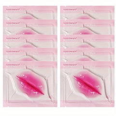 10 PCS Collagen Lip Masks Hydrating Anti Drying Brighten Lip Lines