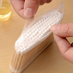 Disposable Sanitary Cotton Buds Wooden Sticks