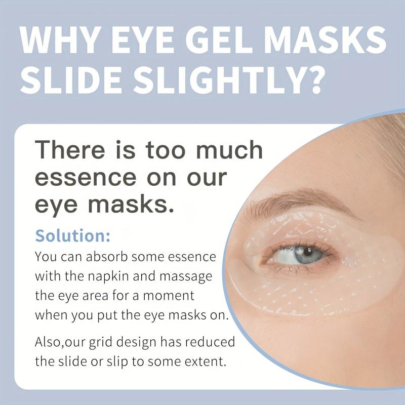 Collagen Eye Mask Reduce Eye Bags Fish Eye Pattern Butterfly Shaped Eye Patch