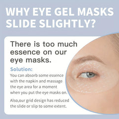 Collagen Eye Mask Reduce Eye Bags Fish Eye Pattern Butterfly Shaped Eye Patch