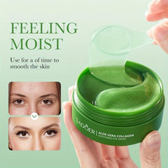 Aloe Bamboo Charcoal Rose Under Eye Patches