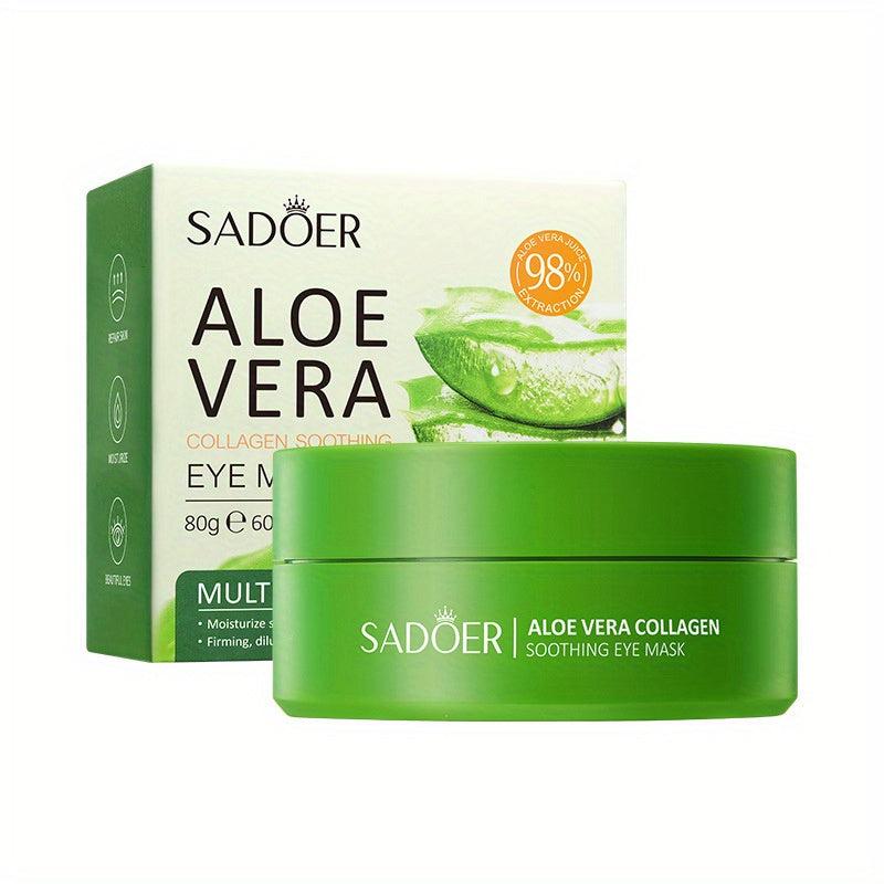 Aloe Bamboo Charcoal Rose Under Eye Patches