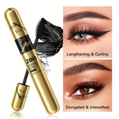4D Fiber Mascara Waterproof Lengthening Thickening Curling Lashes Makeup