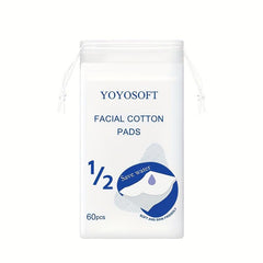 60pcs Facial Cotton Pads for Makeup Removal