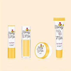 Hydrating Lip Care Set: Balm, Mask, Scrub