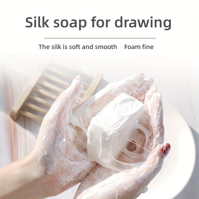 Silk Protein Essence Soap for Gentle Mite Removal