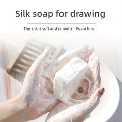 Silk Protein Essence Soap for Gentle Mite Removal