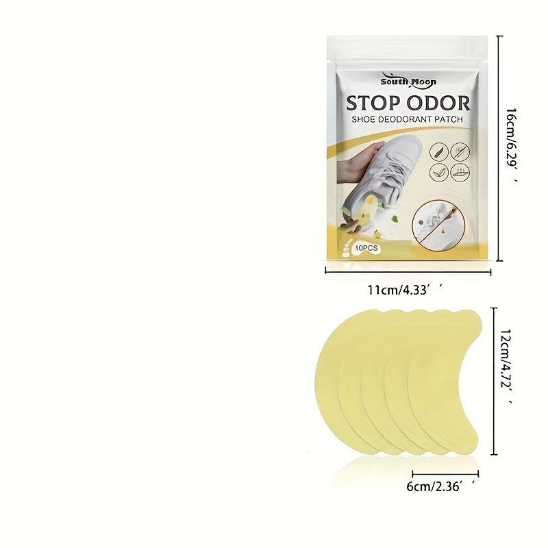 10pcs Shoe Cabinet Deodorant Patch Freshener Solid Air Cleaner Remove Odor