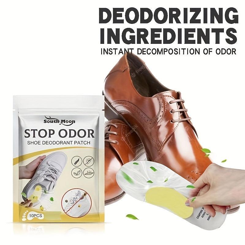 10pcs Shoe Cabinet Deodorant Patch Freshener Solid Air Cleaner Remove Odor