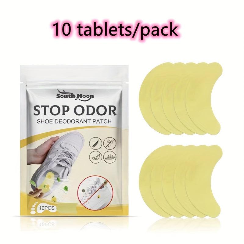 10pcs Shoe Cabinet Deodorant Patch Freshener Solid Air Cleaner Remove Odor