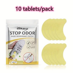 10pcs Shoe Cabinet Deodorant Patch Freshener Solid Air Cleaner Remove Odor