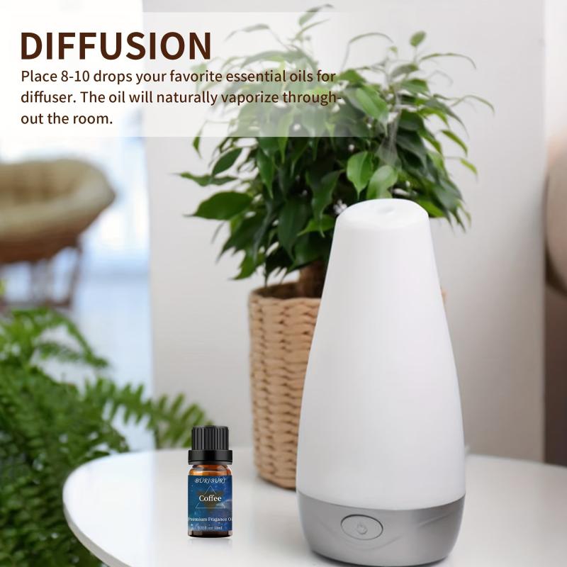 Coffee Fragrance Oil 10mL for Aromatherapy Diffusers and Candle Making
