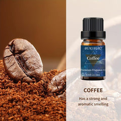Coffee Fragrance Oil 10mL for Aromatherapy Diffusers and Candle Making