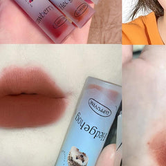 Matte Lip Glaze High Pigmented Lip Mud Long Lasting Smooth Finish