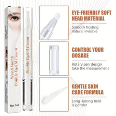 Invisible Double Eyelid Pen Glue Long Lasting Liquid Eyelid Tape