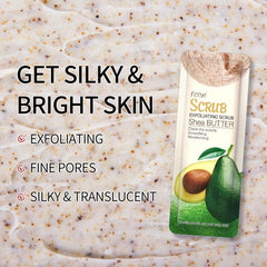 Shea Butter Scrub Face & Body Moisturizer