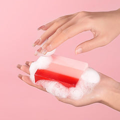 Organic Strawberry Soap for Face and Body, Men and Women