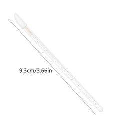 Disposable Flocked Lip Brush Stick Portable Lipstick Brush