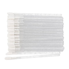 Disposable Flocked Lip Brush Stick Portable Lipstick Brush