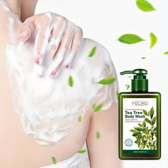 Tea Tree Body Wash For Men & Women - Fights Body Odor & Acne
