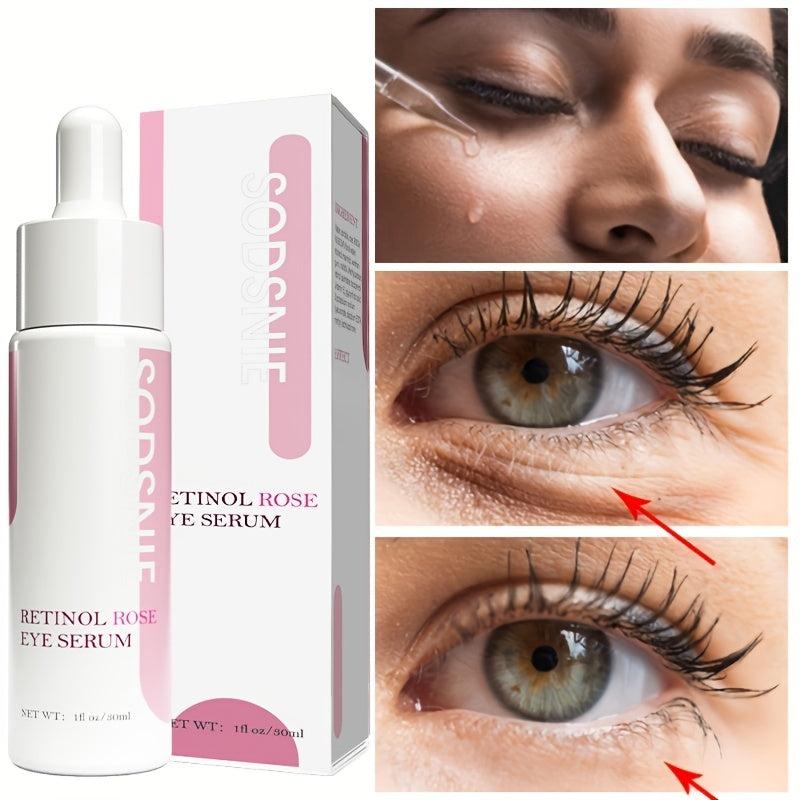 30 Ml Retinol Rose Eye Serum Rejuvenate Skin Dullness Moisturizing