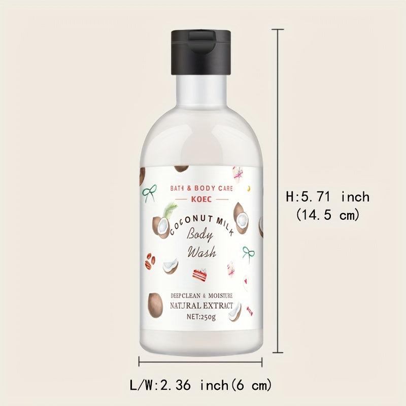 Coconut Milk Body Wash - Deep Cleansing Bubble Bath
