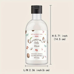 Coconut Milk Body Wash - Deep Cleansing Bubble Bath