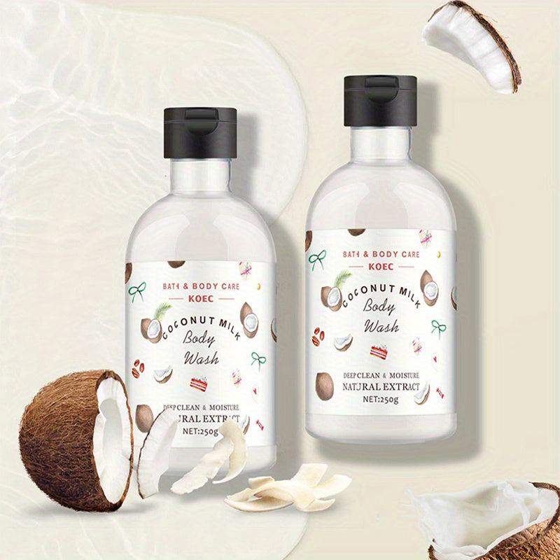 Coconut Milk Body Wash - Deep Cleansing Bubble Bath
