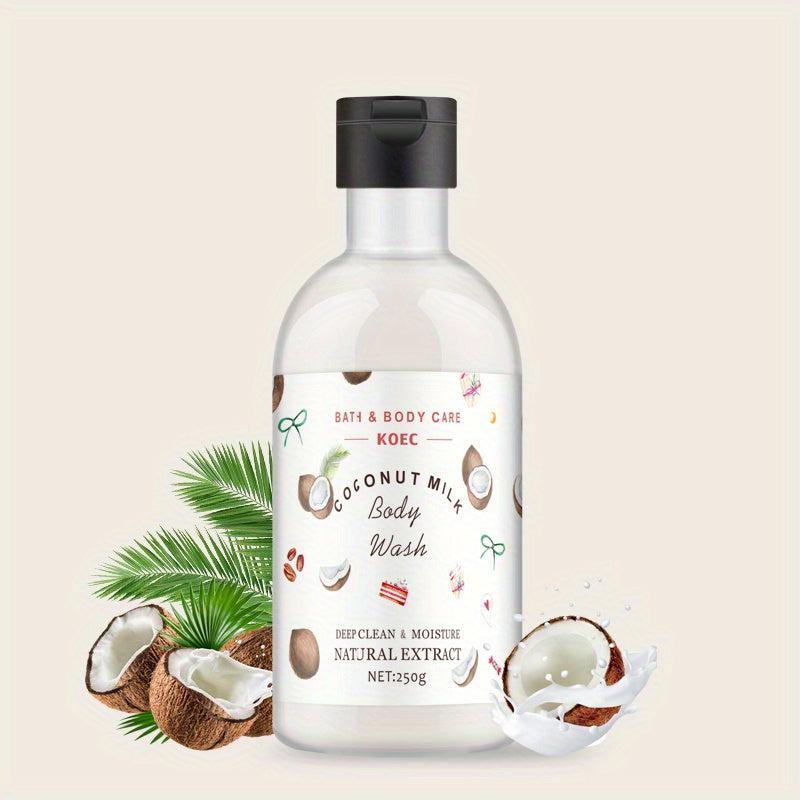 Coconut Milk Body Wash - Deep Cleansing Bubble Bath