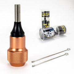 Metal Alloy Tattoo Machine Grip Non Slip Handle Professional